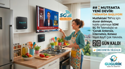 Gugurik 5G Smart TV – Çanaksız ve İnternetsiz Tv (Trabzon) 1 5G Tv Cihazı Trabzon